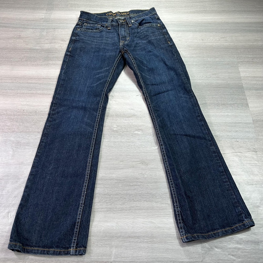 Cody James Jeans Womens 27x31 Blue Dark Wash Mid Rise Bootcut Stretch Denim‎